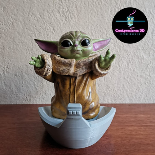 Soporte Para Control O Celular Baby Yoda Grogu Star Wars