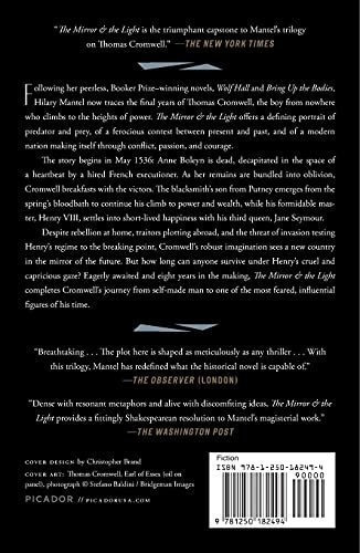 The Mirror And The Light A Novel (wolf Hall Trilogy,, de Mantel, Hil. Editorial Picador en inglés