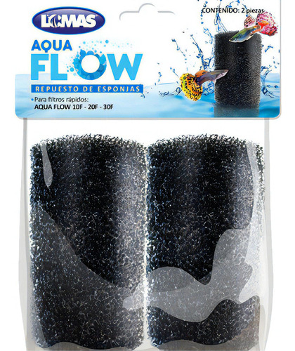 Repuesto Esponja Aquaflow 2 Unid