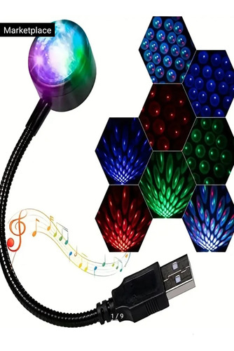 Luz Decorativa Usb  Autos Y Fiestas