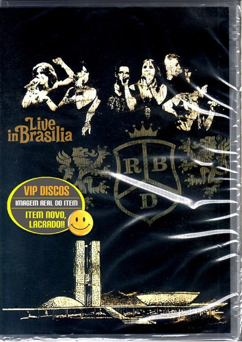 Dvd Rbd Live In Brasilia - Original Novo Lacrado Raro!!
