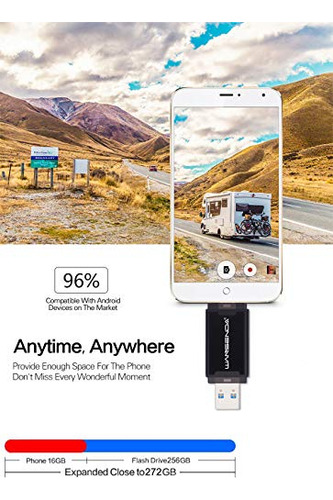 Unidad Flash Usb C Tipo C De Wansenda, Memoria Usb 3.1, Memo
