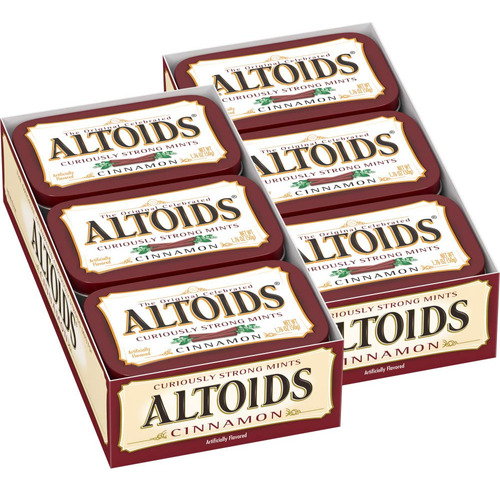 Altoids - Pastillas Sabor Canela - 1.76 onzas (paquete De 12
