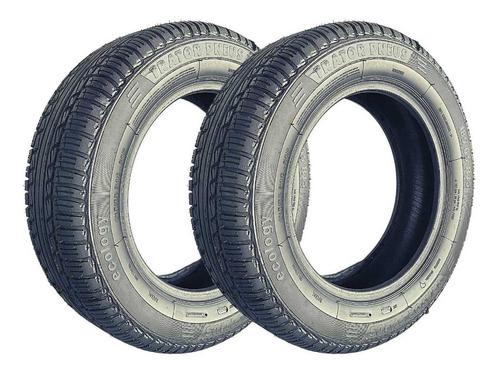 Kit 2 Pneu 185/65/15 Remold Com Borracha Vipal +2 Bico