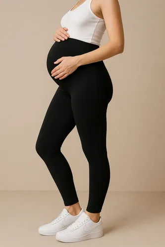 Legging Gestante Grávida Suplex Ultra Elastano Adaptável