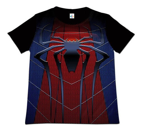 Franela Para Hombre Araña Spiderman En Poliester