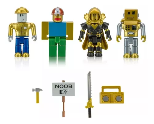 ROBLOX ICONS GOLD COLLECTORS Builderman+Mr. Robot Lot Of 3 191726405405