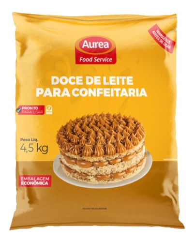 Doce De Leite Confeitaria 4,5kg - Melhor P/ Churros