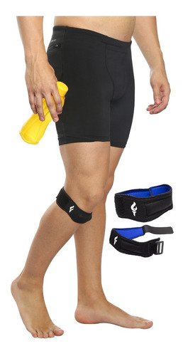 Cincha Rotuliana De Neoprene Ajustable Bajo Rodilla Meniscos