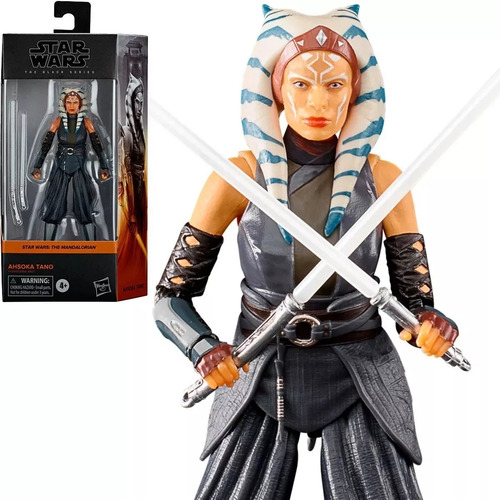 Figura De Acción The Black Series Ahsoka Tano Star Wars 15cm