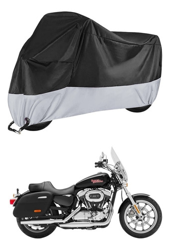 Funda Moto Impermeable For Harley Superlow 1200t 2010-