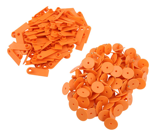 Farm Livestock Supplies, 100 Unidades, Orejas En Blanco, Cab