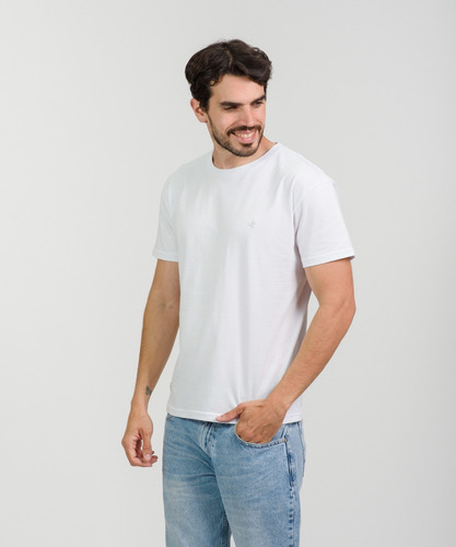 Remeras Hombre Brooksfield Algodón Premium Lisa Moda 1091b