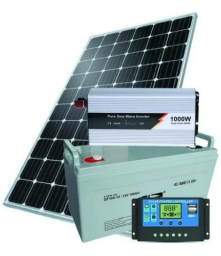Kit Energia Solar Basico - Panel Solar 