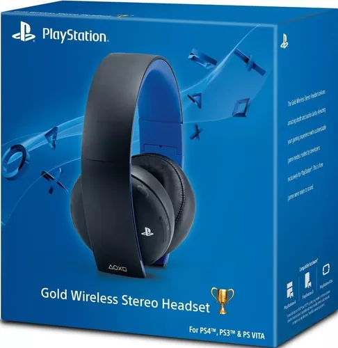 Auriculares Sony Gold Wireless 7.1 PS4