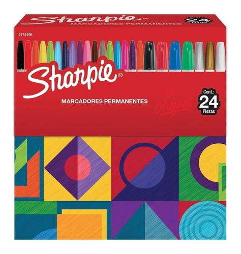 Marcadores Sharpie Set De Puntas Surtidas X 24