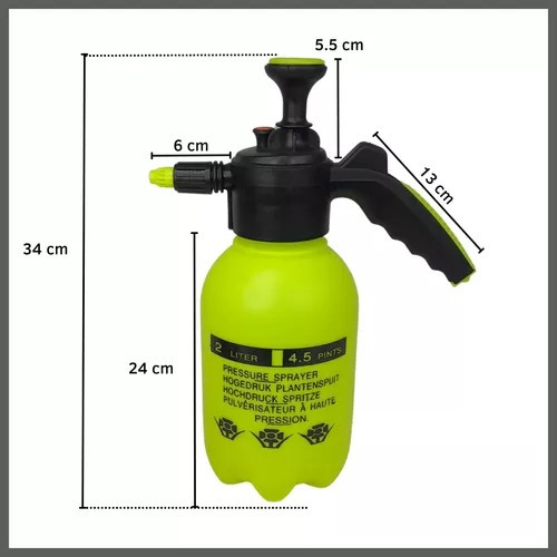 Fumigador Pulverizador Rociador A Presion Manual Jardineria 