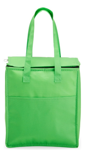 Bolsa Térmica Refrigerante Lanche 9 Litros Bebida Cor Verde