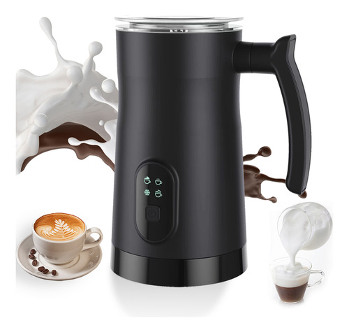 Espumador Eléctrico Milk Frother 4, Espuma De Leche Inoxidab