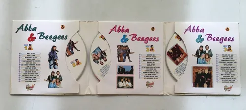 Cd Abba & Beegees 3 Discos (Usado)