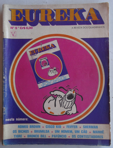 Eureka Nº 5 Editora Vecchi Jul 1974  Item 2