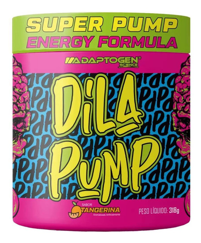 Dila Pump (318g) Adaptogen Science Tangerina