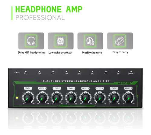 Amplificador De Auriculares Con Amplificador De Audio De Can