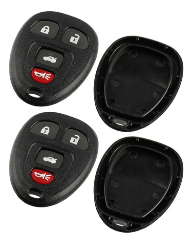 Key Fob Keyless Entry Remote Shell Case & Pad Fits Buic...