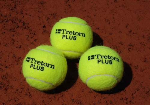 Imagen 2 de 2 de Pelotas De Tennis Tretorn Plus 4 Bolas Por Tarro Ball