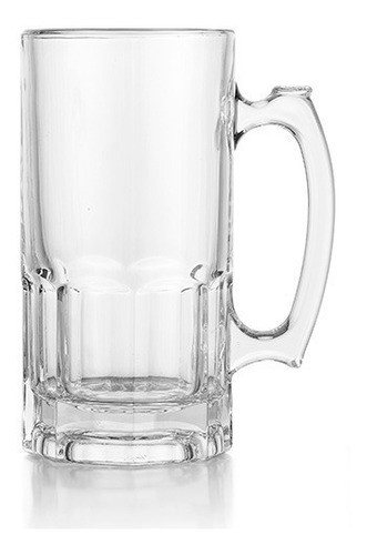 Chopp  Super 1 Litro Vidrio Templado Crisa  