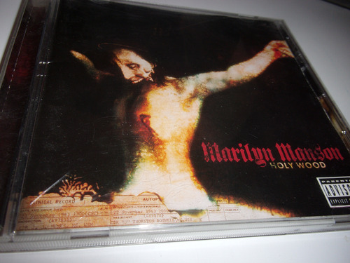 Cd Marilyn Manson Holy Wood Arg B62