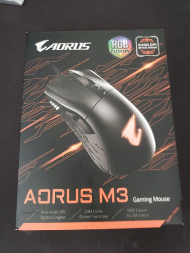 Mouse Gamer Aorus M3 Gaming Novo