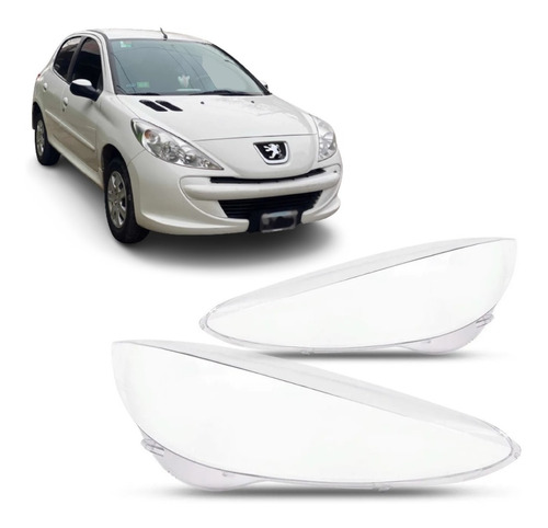 Juego Lentes Opticas P/ Peugeot 207 Compact 2011 2012 2013