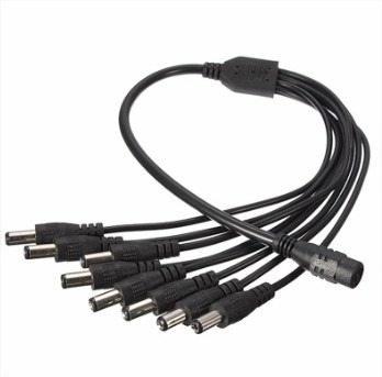 Splitter 1 A 9 Cable 5,5 Mm Camaras Cctv Seguridad  Easybuy 