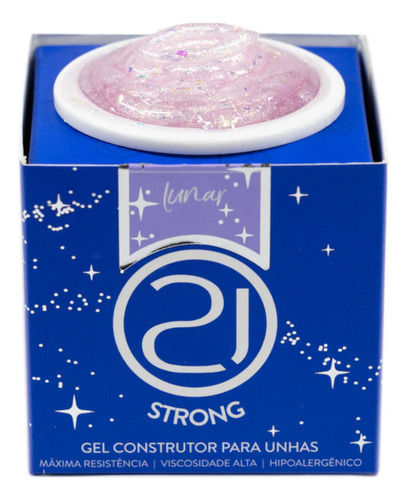 Gel Construtor Strong Lunar 34g - Nails 21
