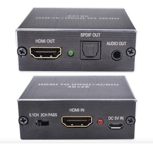 Extractor De Audio Digital Compatible Con Hdmi