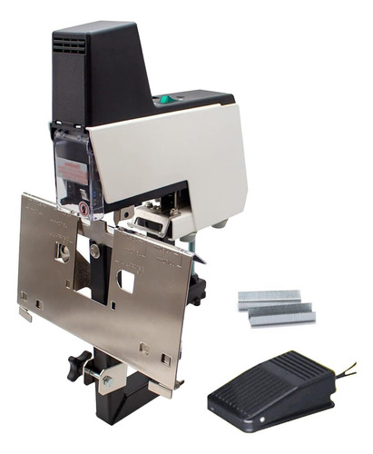 Grapadora Automática De Caballete Con Reposapiés, 2-30 Hojas