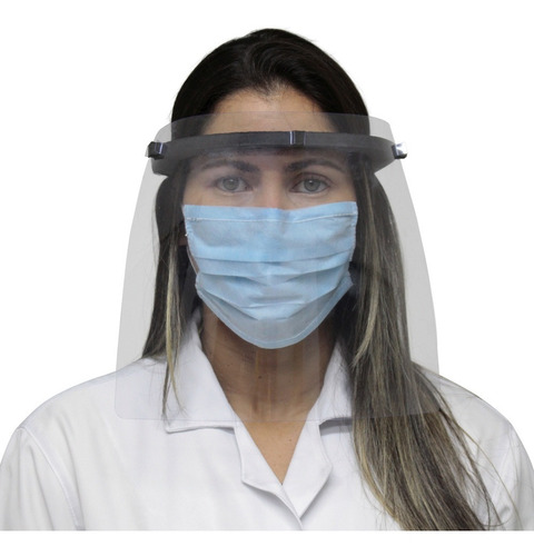 5 Protetor Facial - Face Shield Lite Comfort Ultra Ac154