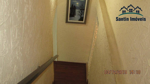 Imagem 22 de 29 de Sobrado Com 2 Dormitórios (01 Suíte)espaço Gourmet,02 Vagas Cobertas À Venda, 137 M² Por R$ 430.000 - Vila Alzira - Santo André/sp - So0294