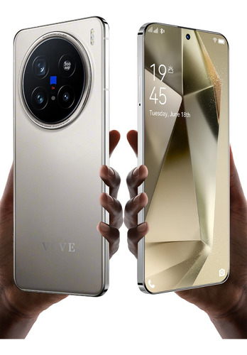Dual Sim X200 Pro, 2025 Último Y Más Caliente 5g Wifi Batería De Larga Duración 7.3 Teléfono De Pantalla Grande Android 14 Smartphone 16g Ram +512grom Gris