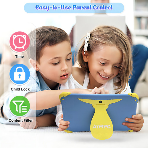 Atmpc Kids Tablet 8 Pulgadas, Tableta Android 11 Para Nios