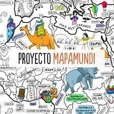Atlantis Mapa Mundi Para Pintar Minujin Giro Didáctico