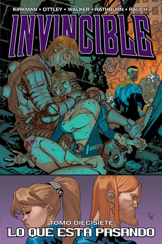 Invincible: Lo Que Está Pasando (17b), De Robert Kirkman. 17b, Vol. 17b. Editorial Kamite, Tapa Blanda, Edición 17b En Español, 2024