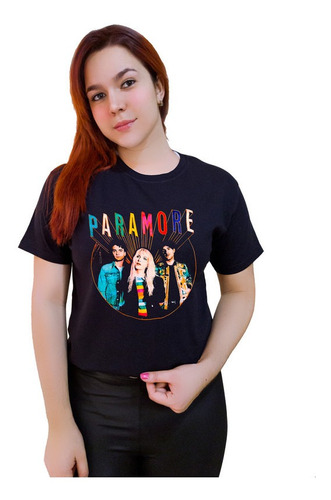 Polera Paramore Colores Concierto De Rock Exclusividad 661