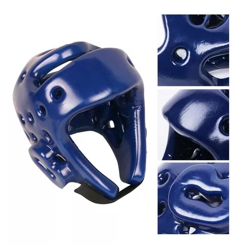 CASCO DE BOXEO NIÑOS PROTECCIÓN POMULOS MENTÓN OREJAS NEGRO 500 - Decathlon