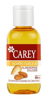 Aceite Natural Carey Almendras Dulces 60 Ml.