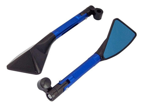 Retrovisor Esportivo Tipo Tomok Azul Honda Xre 300 2014