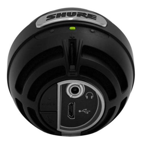 Shure Micrófono Condensador Home Office Mv5c Negro