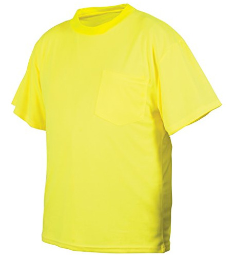 Playera Pyramex Safety Unisex De La Serie Rts21ns Para Adul