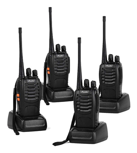 Ansoko Walkie Talkies - Radios Recargables De Dos Vías De .